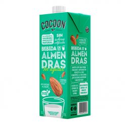 BEBIDA VEGETAL DE ALMENDRAS SIN AZUCAR 12x1 COCOON
