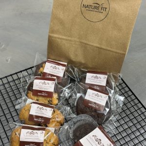 Combo de productos a base de avena sin gluten.
