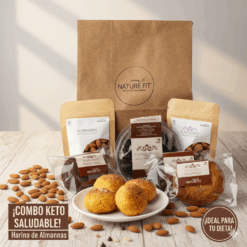 Combo Keto a base de harina de almendras.